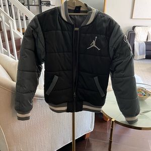 Michael Jordan winter jacket for boys very good condition . Smoke free 🏡